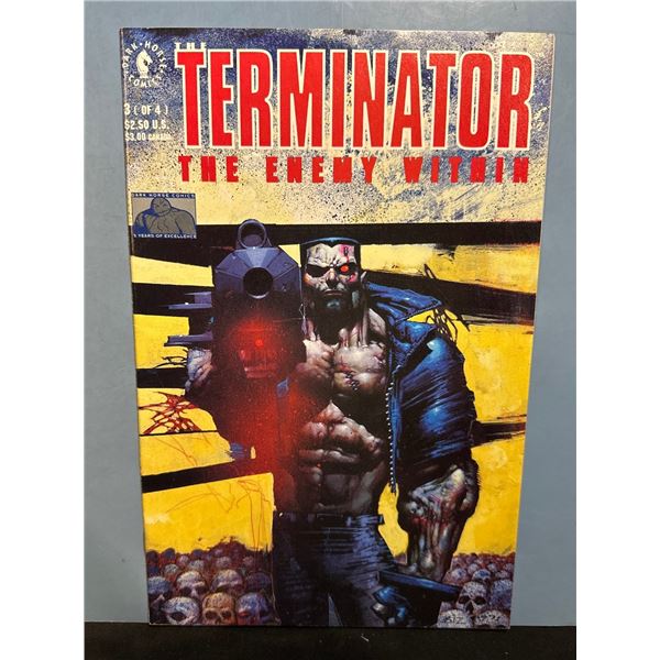 Terminator The Enemy Within #3 (Dark Horse Comics, 1992) Comic Book