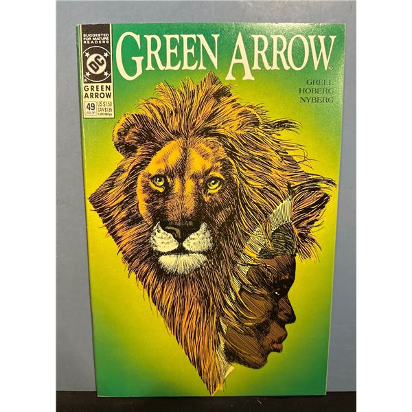 Green Arrow (1988) #49 DC Comics 7/91 Grell Hoberg Nyberg