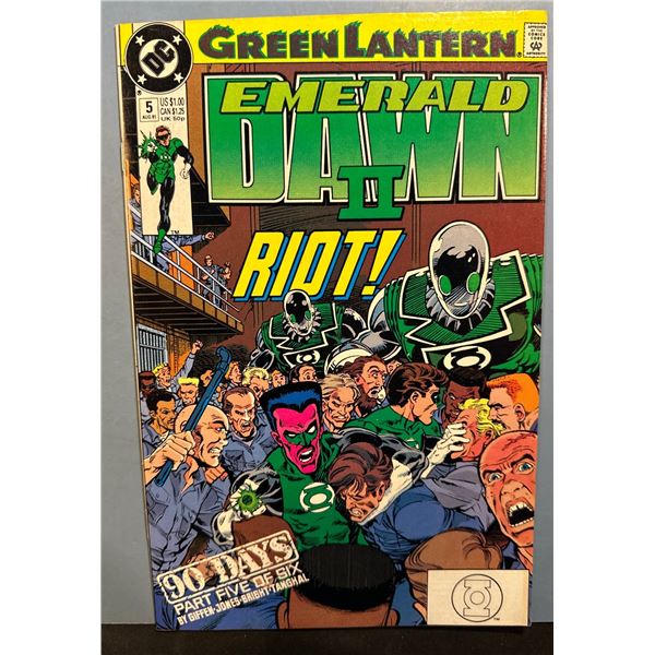 Green Lantern: Emerald Dawn II #5 (DC Comics, 1991) Riot! Part 5 of 6