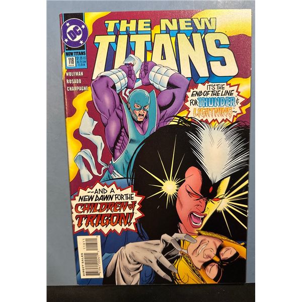 The New Titans #118 (DC Comics, 1995) Wolfman, Rosado. Demon Knight Ad