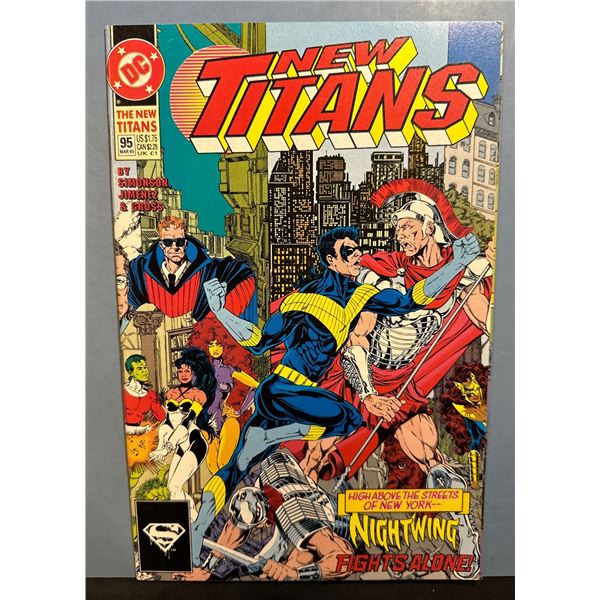 The New Titans #95 (DC Comics, 1993) - Nightwing Fights Alone!