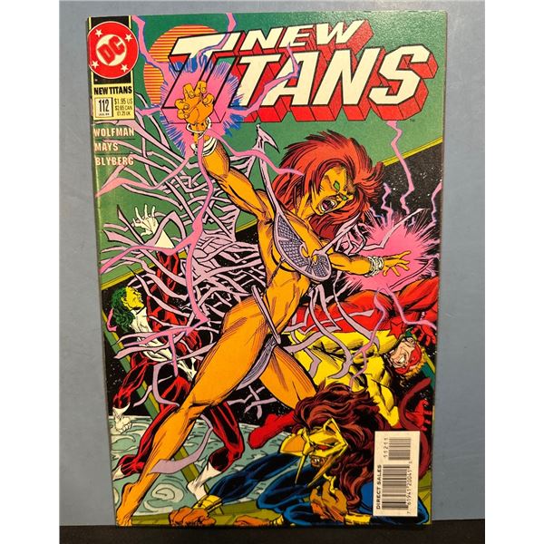 The New Titans #112 (DC Comics, 1994) Direct Sales - Wolfman, Mays