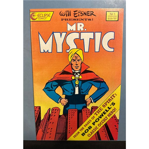 Will Eisner Presents Mr. Mystic #1 (1990) Eclipse Comics Bob Powell Hero