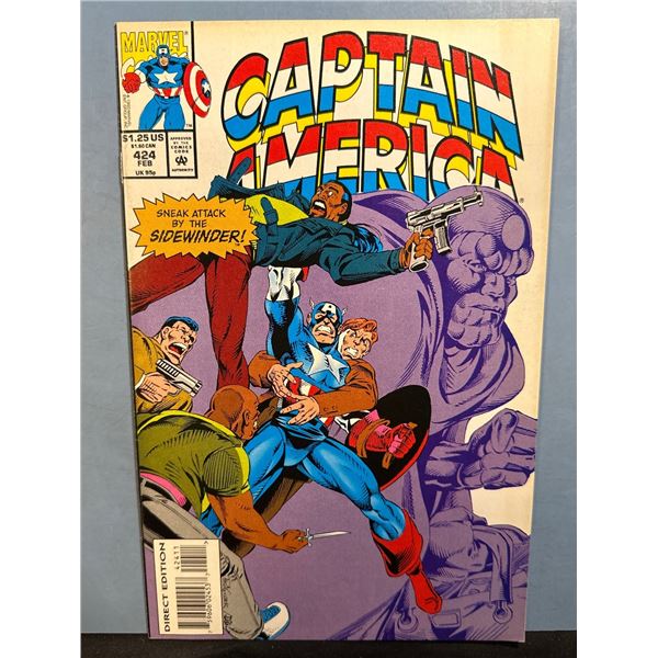 Captain America #424 (Marvel Comics, 1994) Sneak Attack by Sidewinder