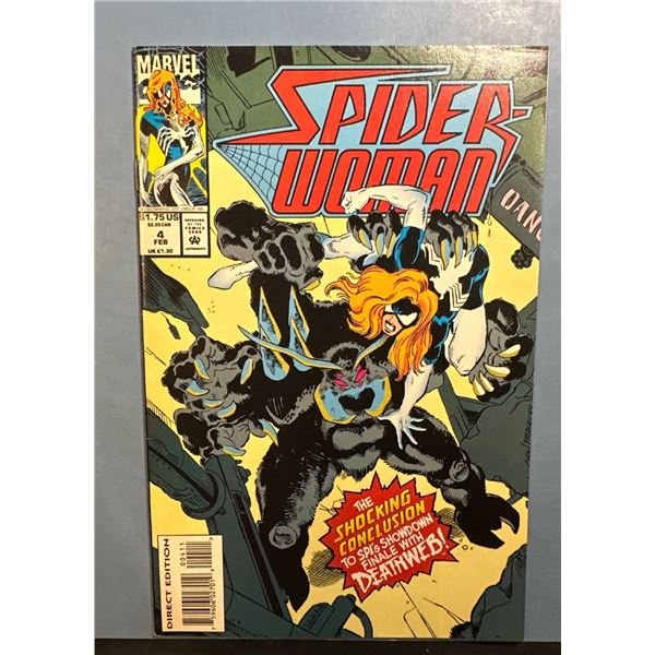 Spider-Woman Vol. 2 #4 (1993) Marvel Comics | Deathweb Storyline Conclusion