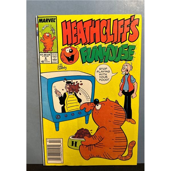 Heathcliff's Funhouse #8 (Marvel, 1987) Comic Book, G.I. Joe Ad Back