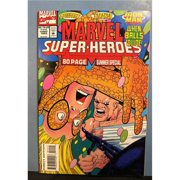 Marvel Super-Heroes #14 Summer Special (1993) Speedball, Iron Man