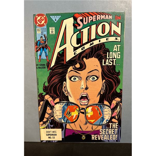 Action Comics #662 (1991) - Superman Reveals His Identity to Lois Lane