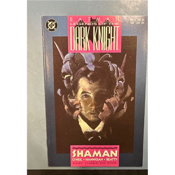 Batman: Legends of the Dark Knight #3 (Jan 1990, DC) Shaman Part 3 of 5