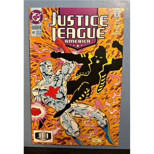 Justice League America #81 (DC Comics, 1993) - Dan Vado & Kevin West