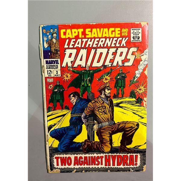 Capt. Savage and his Leatherneck Raiders #3 (Marvel, 1968) Two Against Hydra