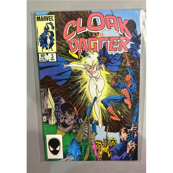 Cloak and Dagger #3 (Marvel, 1985) Vol. 2, Spider-Man Appearance