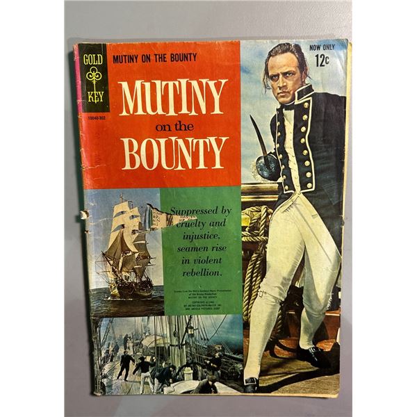 Gold Key Mutiny on the Bounty Comic #10040-302 (1963) Marlon Brando Movie