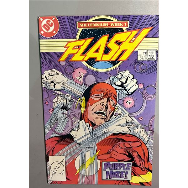 Flash #8 (1988) DC Comics Millennium Week 1 Purple Haze!