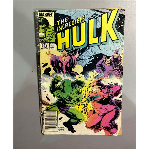 The Incredible Hulk #304 (Marvel Comics, 1984) Newsstand Edition