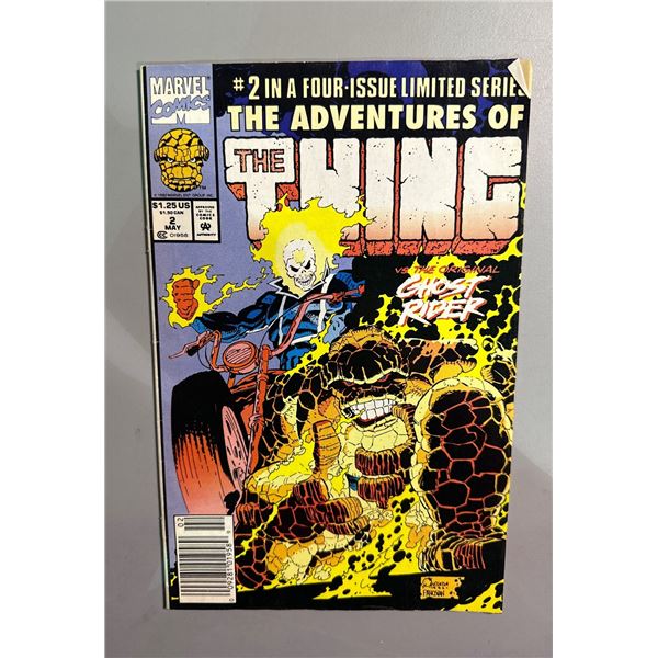 The Adventures of The Thing #2 (Marvel, 1992) vs Ghost Rider Limited Series