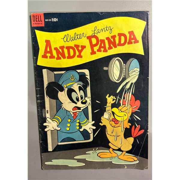 Walter Lantz Andy Panda #25 (Dell, 1954) Golden Age Vintage Comic Book