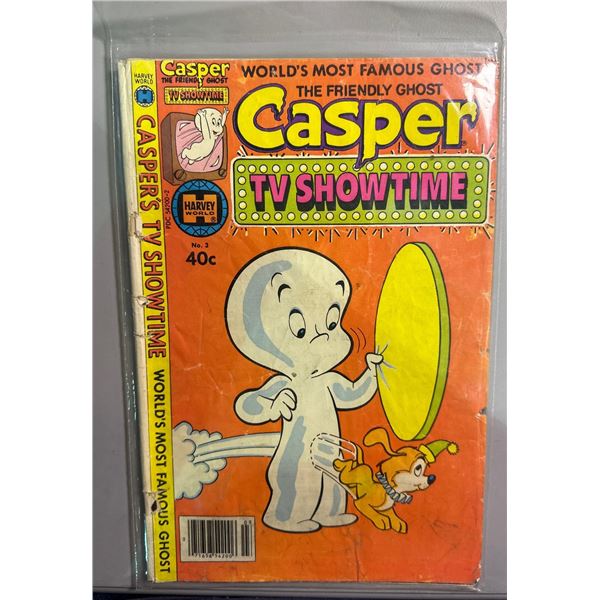 Casper TV Showtime #3 The Friendly Ghost Harvey Comic Book (1980)