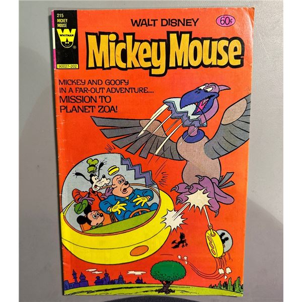 Mickey Mouse #215 (Whitman, 1980) Mission to Planet Zoa! Walt Disney