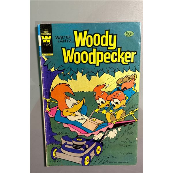 Walter Lantz Woody Woodpecker #193 Comic Book (Whitman, 1976)