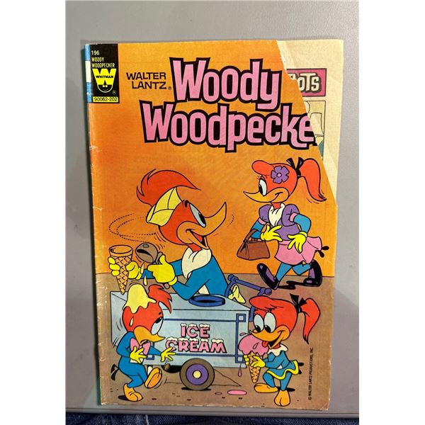 Woody Woodpecker #196 (Whitman, 1981) Walter Lantz Comic Book