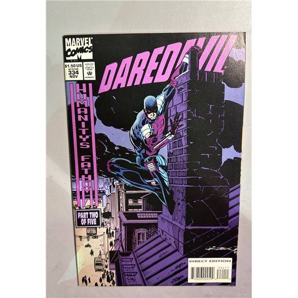 Daredevil #334 (Marvel Comics, 1994) Humanity's Fathom Part 2 of 5