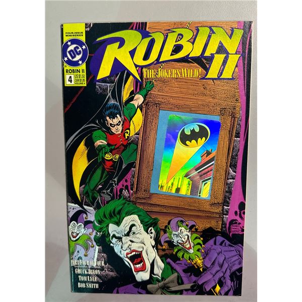 Robin II: The Joker's Wild #4 (DC, 1991) Hologram Cover