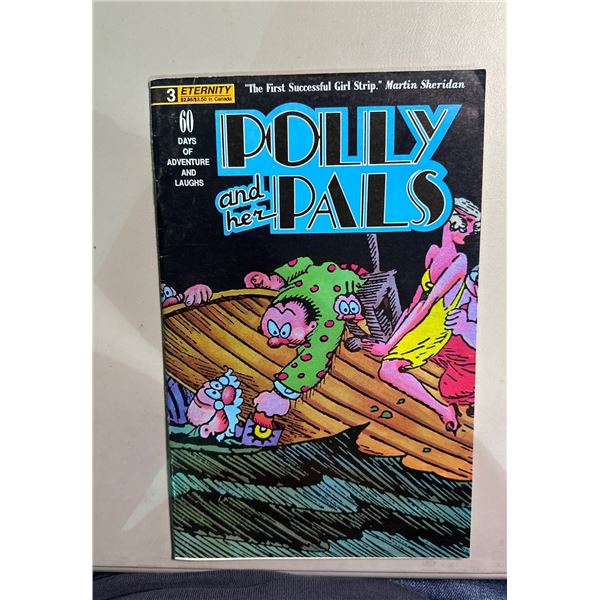 Polly and her Pals #3 (Eternity Comics, 1990) Comic Book