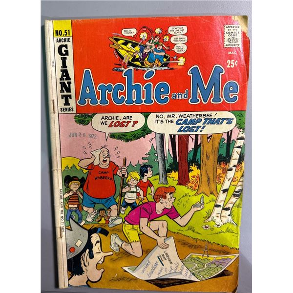 Archie and Me #51 Giant Series Bronze Age Comic Book (1972)