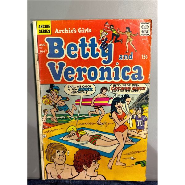 Archie's Girls Betty and Veronica #164 (Archie, 1969) Comic Book