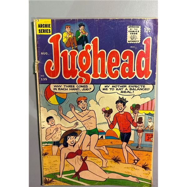 Jughead #135 (Archie Comics, 1966) Silver Age Beach Bikini Cover