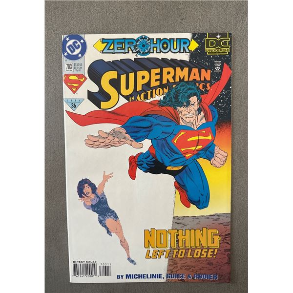Superman in Action Comics #703 (1994) DC Universe Zero Hour
