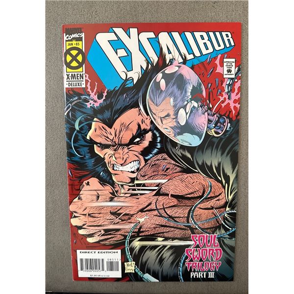 Excalibur #85 (Jan 1995) Marvel Comics - Soul Sword Trilogy Part III