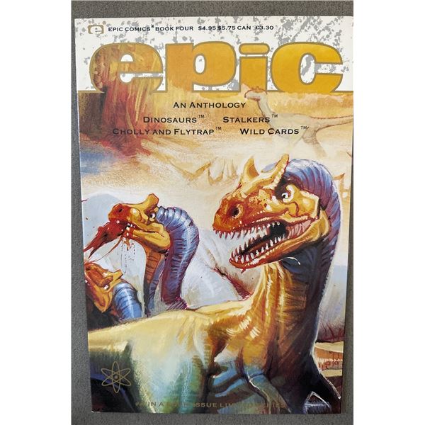 Epic: An Anthology #4 (1992 Epic Comics) Dinosaurs, Stalkers, Wild Cards