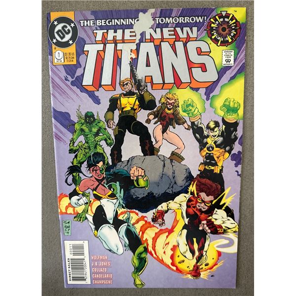 The New Titans #0 (Oct 1994, DC Comics) The Beginning Tomorrow!