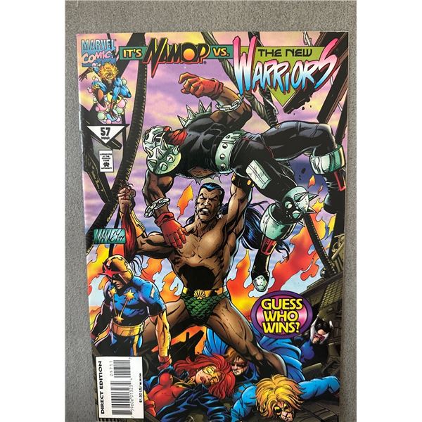 New Warriors (1990) #57 Marvel Comics March 1995 Namor vs The New Warriors