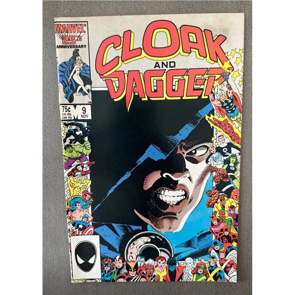 Cloak and Dagger #9 (Marvel, 1986) Newsstand