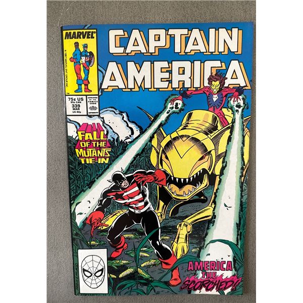 Captain America #339 (1988) Fall of Mutants
