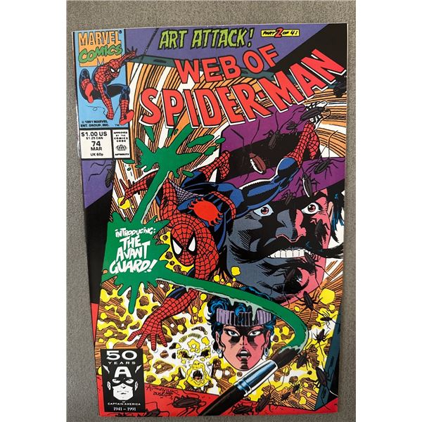 Web of Spider-Man #74 (Marvel, 1991)