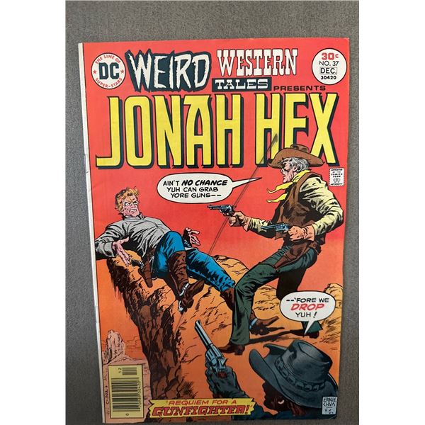Weird Western Tales #37 (DC, 1976) Jonah Hex