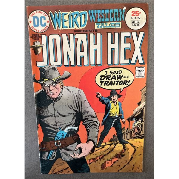 Weird Western Tales #29 (DC, 1975) Jonah Hex