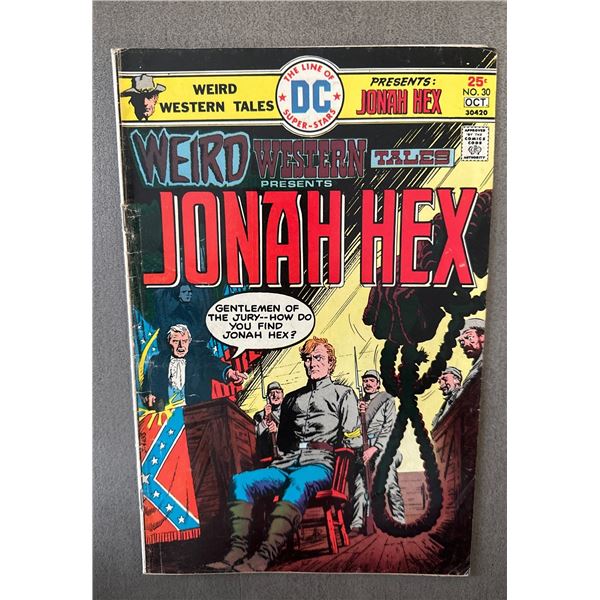 Weird Western Tales #30 (DC, 1975) Jonah Hex
