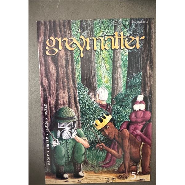 Greymatter #5 Comic Magazine (1994)