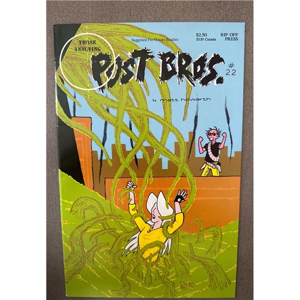 Those Annoying Post Bros. #22 Comic (1991)