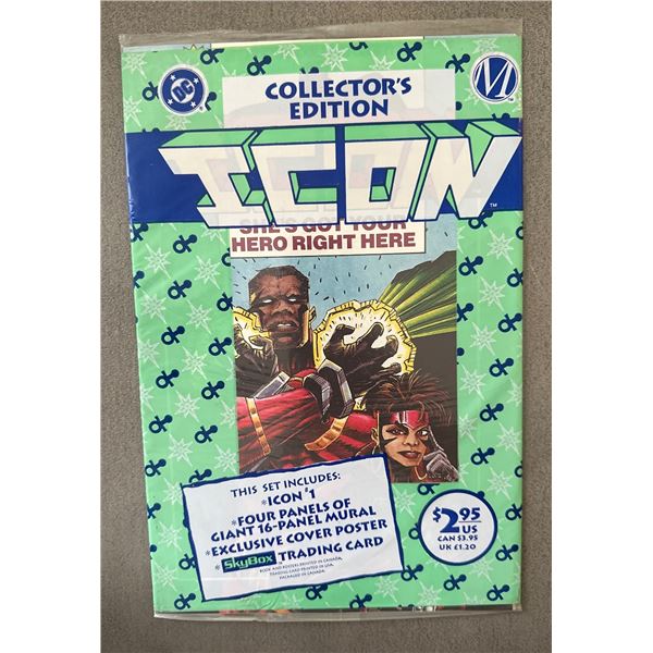 1993 DC Icon #1 Collector's Edition Comic Set