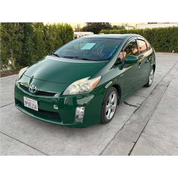 TOYT PRIUS 2010 SALV-T-DON SMOG