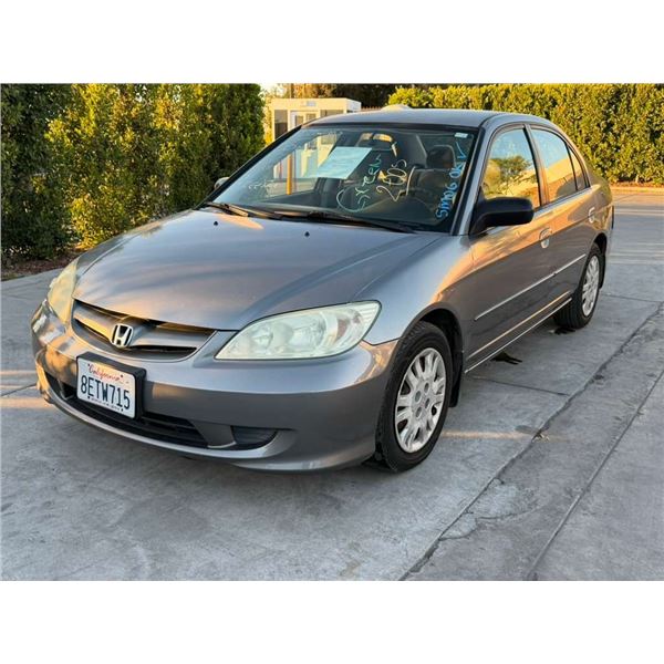 HOND CIVIC 2005 T-DON - SMOG