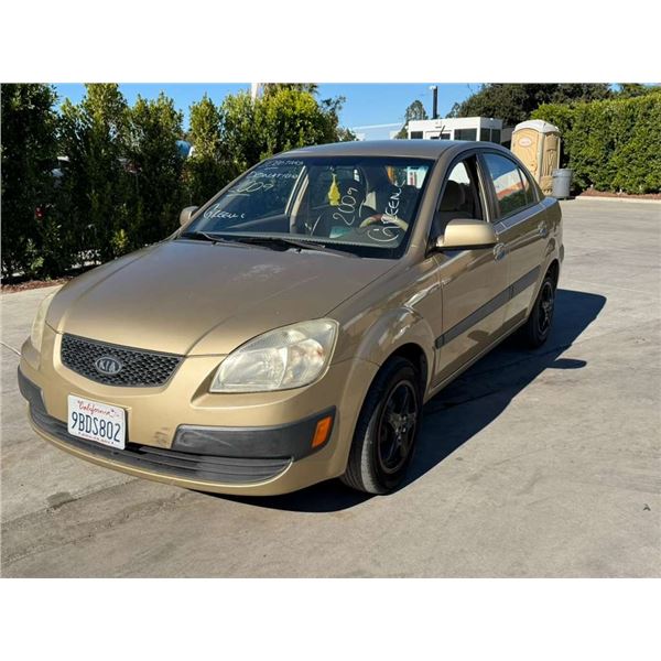 KIA RIO 2009 SALV-T-DON 2 DAYS