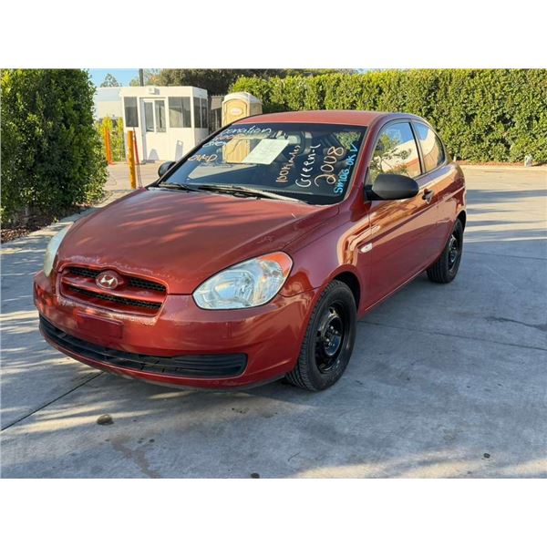 HYUN ACCENT 2008 O/S-SALV-T-DON SMOG