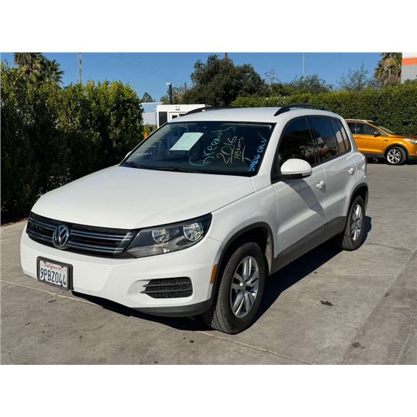 VOLK TIGUAN 2016 REPO-WAIT/TITLE-SMOG